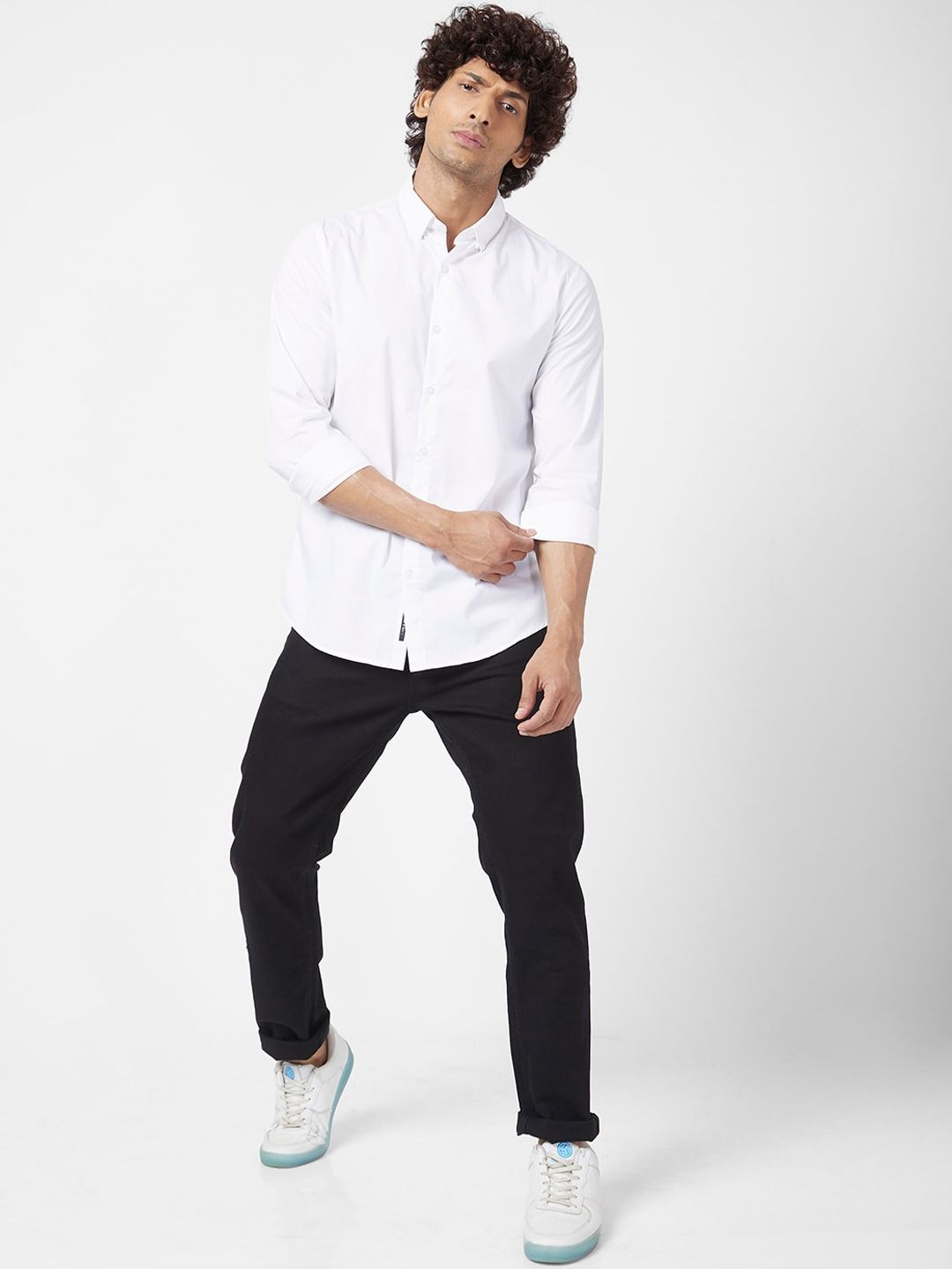 SPYKAR Men Skinny Fit Low-Rise Cotton Jeans