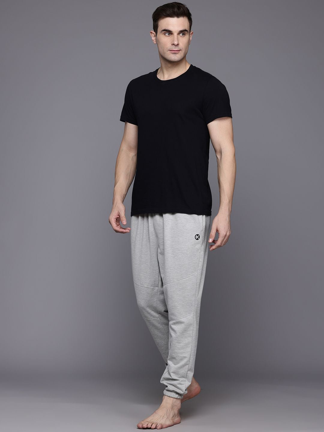 HRX by Hrithik Roshan Men Mid-Rise Regular Fit Yoga Joggers