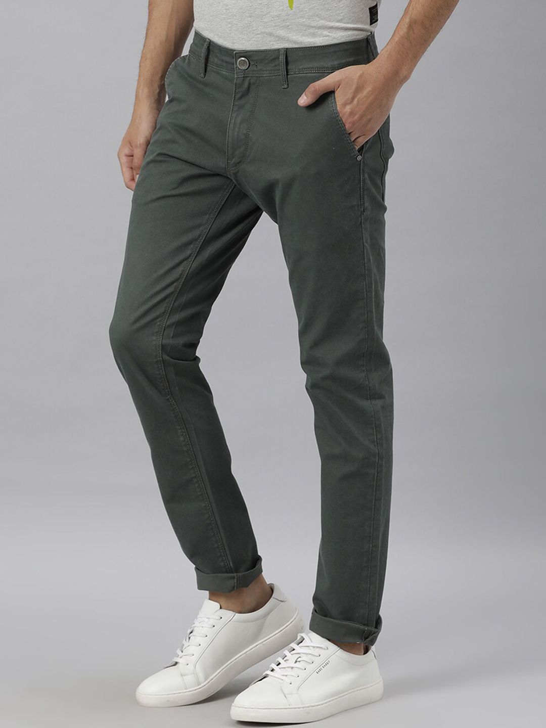 RARE RABBIT Men Saho Slim Fit Cotton Jeans
