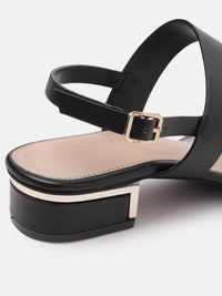 Lino Perros Open Toe Block Heels