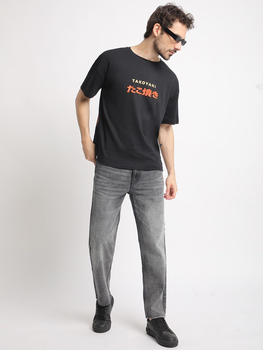 Bene Kleed Men Relaxed Fit High-Rise Heavy Fade Jeans
