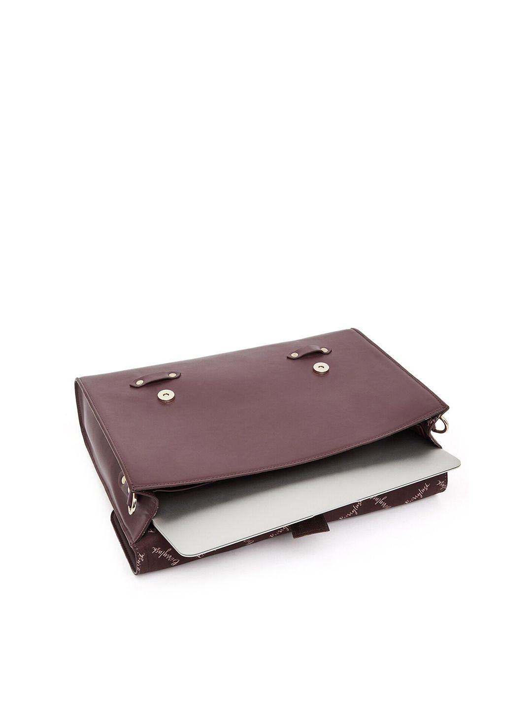 Berrylush Women Maroon Laptop Bag