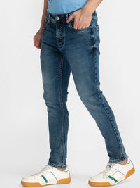 Being Human Men Mid-Rise Light Fade Clean Look Jeans