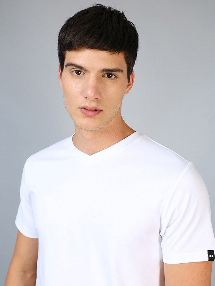 Bewakoof V-Neck Cotton T-shirt