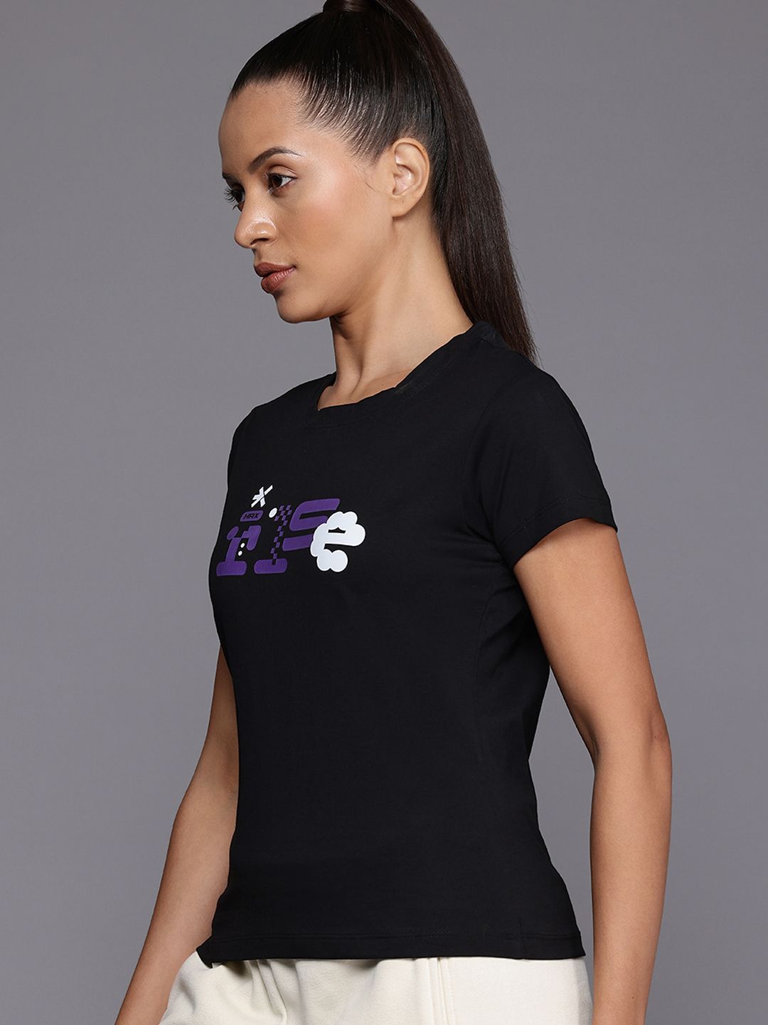 HRX by Hrithik Roshan Printed Cotton T-shirt