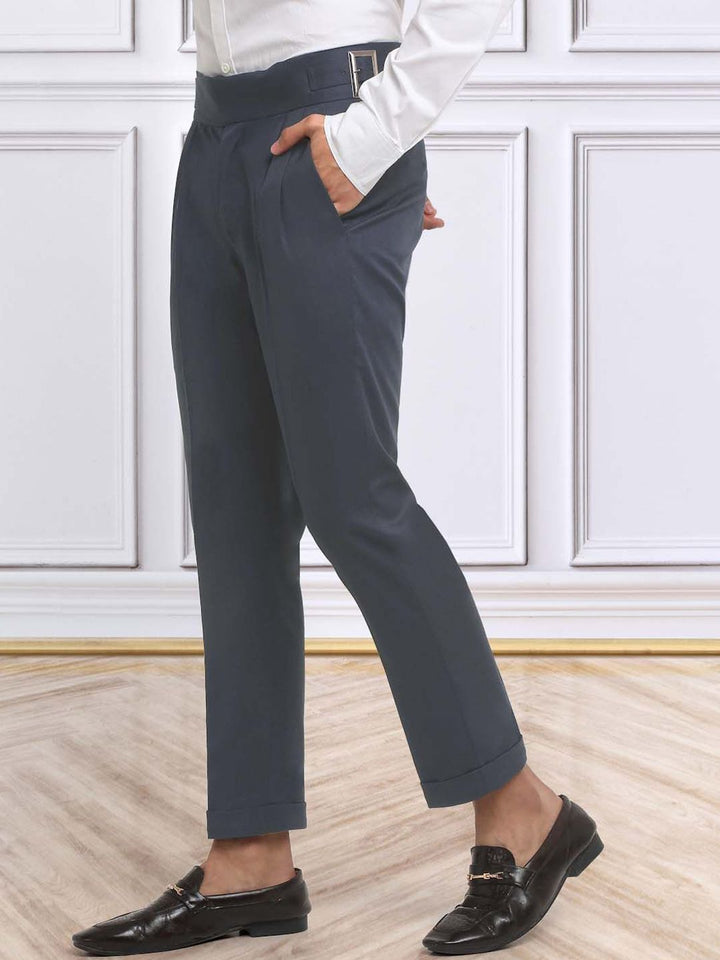 Seluar Gurkha KLOTTHE Lelaki Cotton Solid Slim Fit