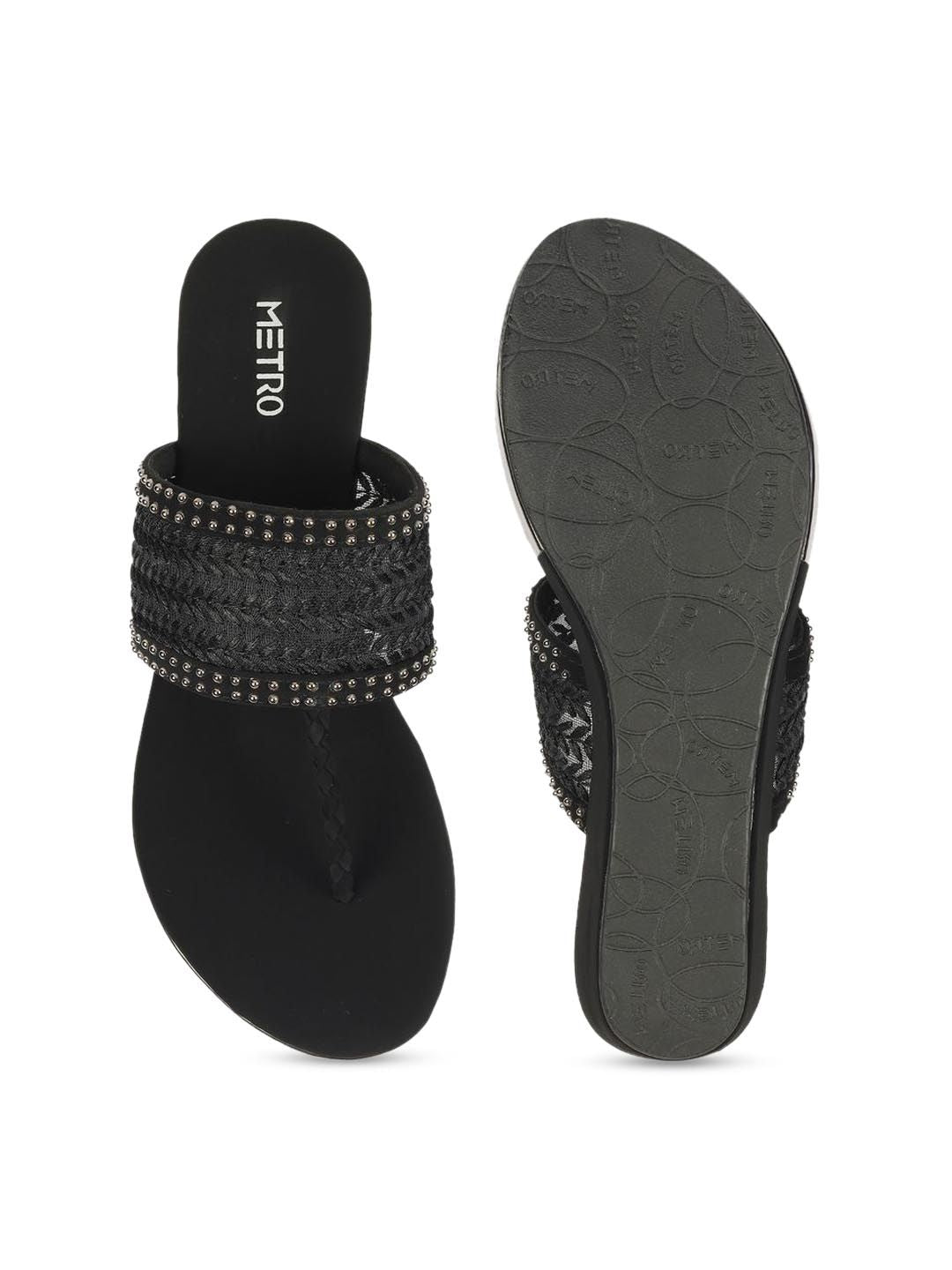 Metro Embellished Platform Pumps