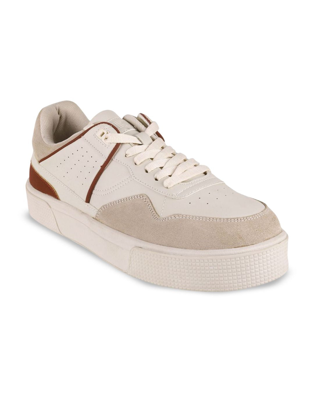 Metro Men Colourblocked Lace-Ups Sneakers
