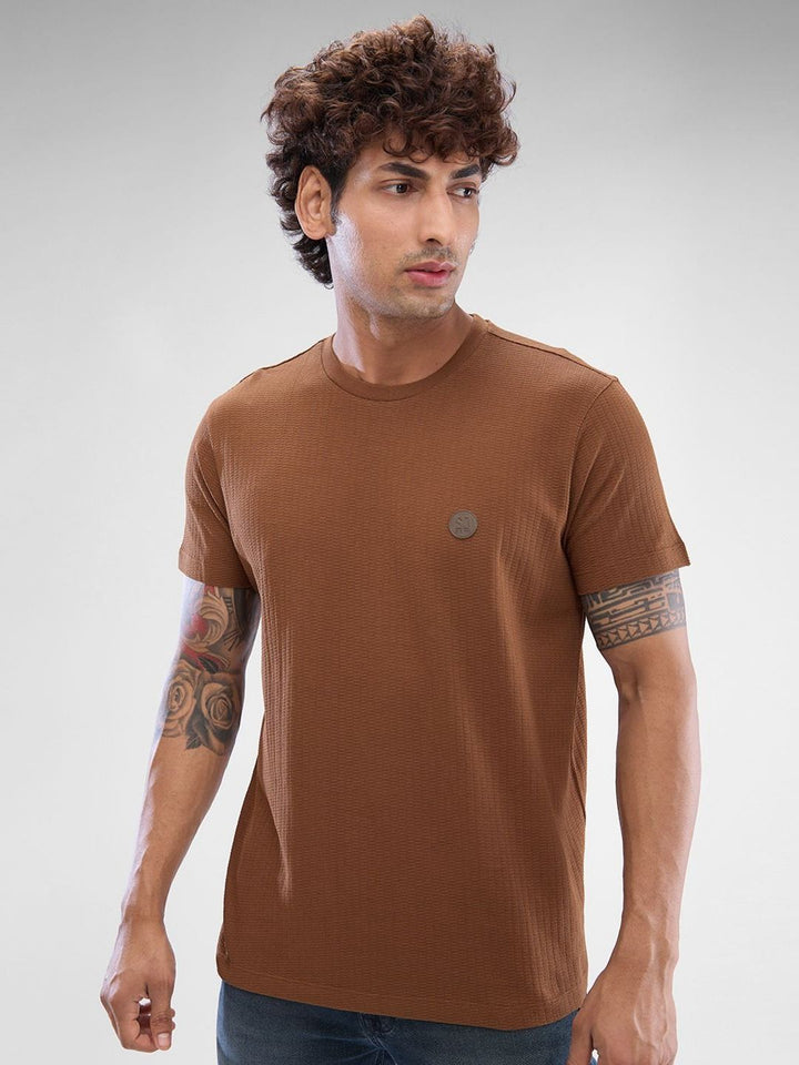 SPYKAR Men Solid Polo Collar Slim Fit T-shirt