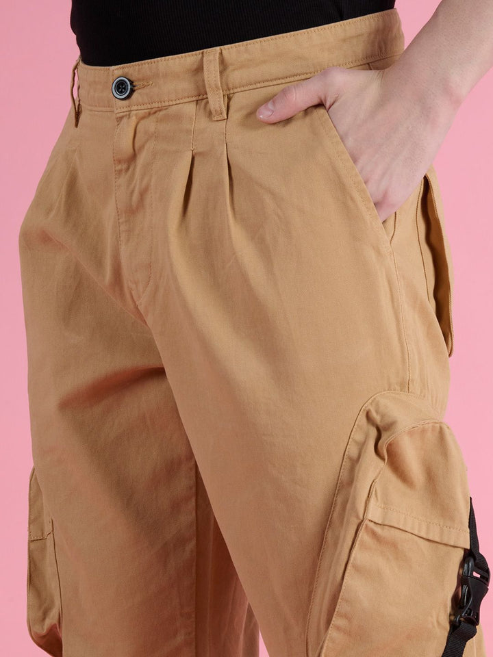 Bene Kleed Men Classic Straight Fit High-Rise Chinos Trousers