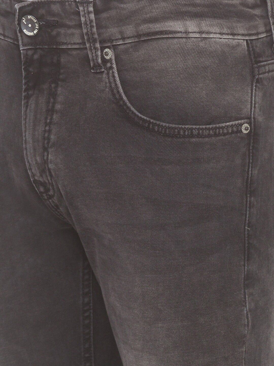 SPYKAR Men Black Skinny Fit Low-Rise Light Fade Jeans