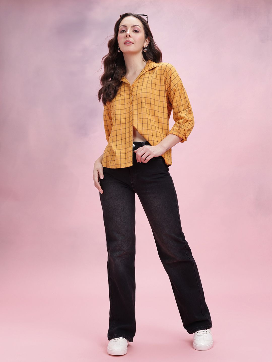 DressBerry Checked Casual Shirt
