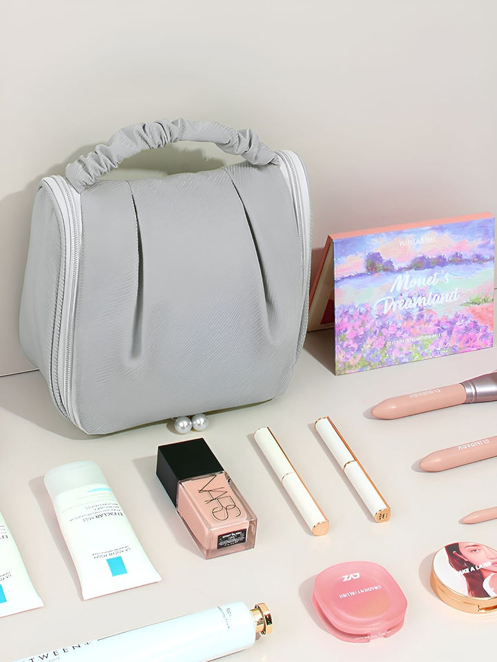 Cortina Grey Water Resistant Makeup Organiser