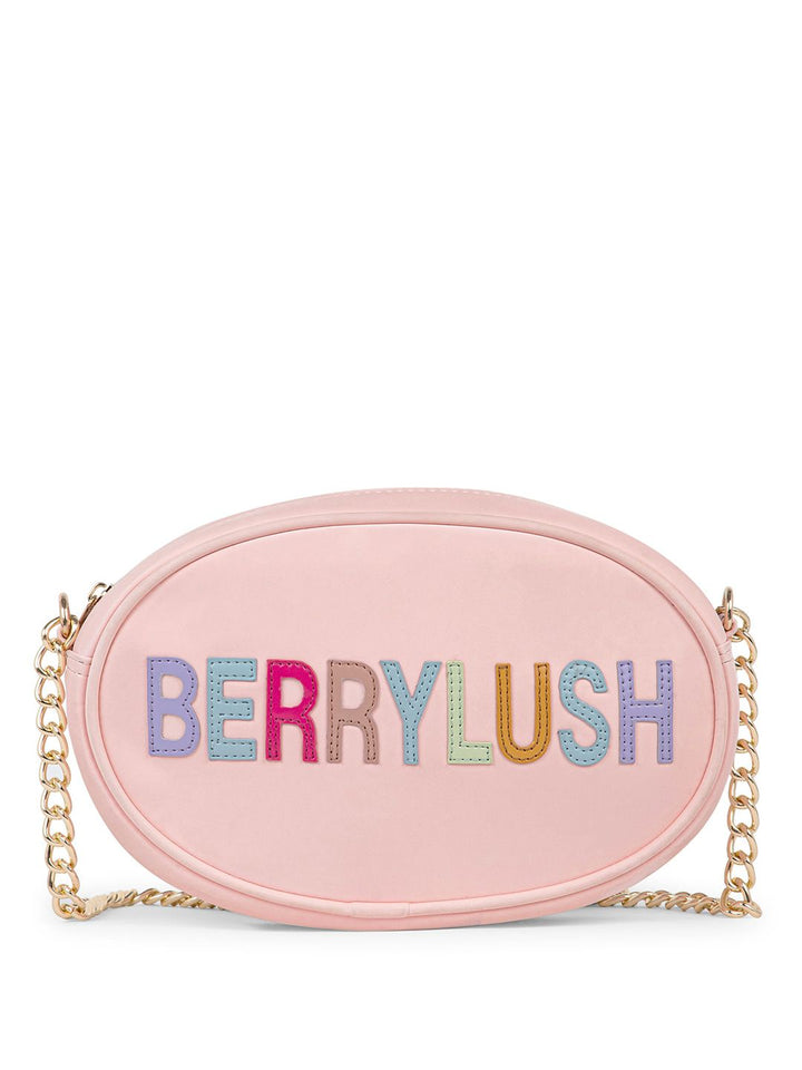 Berrylush Structured Applique Sling Bag