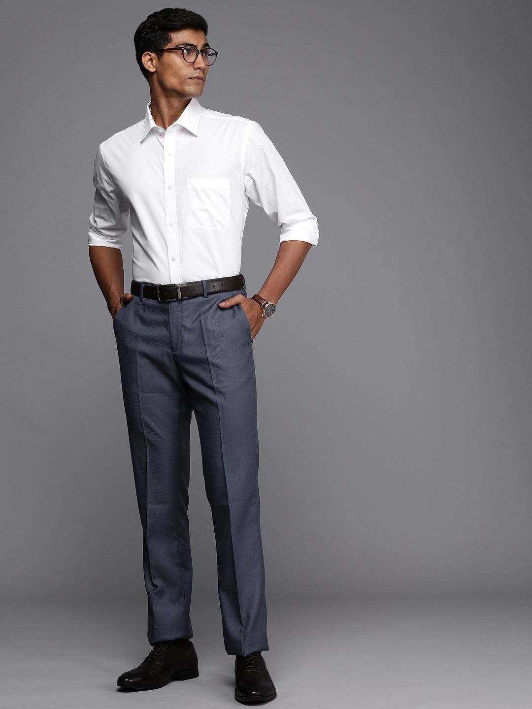 Raymond Slim Fit Pure Cotton Formal Shirt