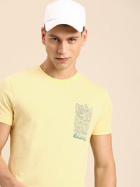 Being Human Pure Cotton Graphic Printed Casual T-shirt