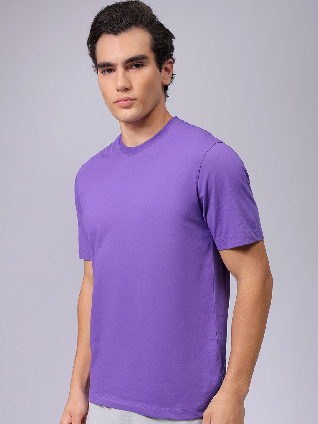 The Indian Garage Co High Neck Cotton T-shirt