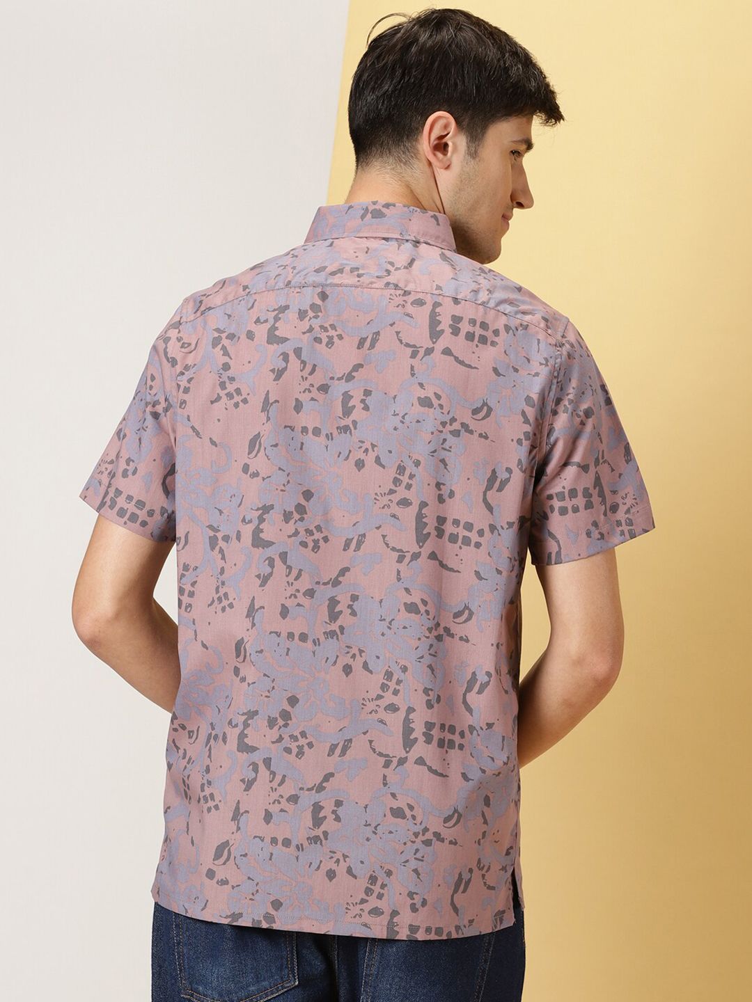 Thomas Scott Smart Printed Cotton Casual Shirt