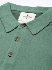 Mr Bowerbird Polo Collar Pure Cotton Pullover