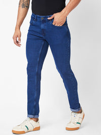 SPYKAR Men Super Skinny Fit Low-Rise Light Fade Stretchable Jeans