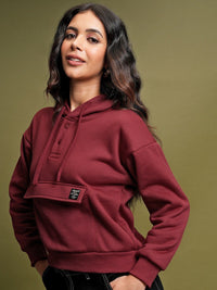 Tokyo Talkies Relaxed Fit Hooded Sweatshirt