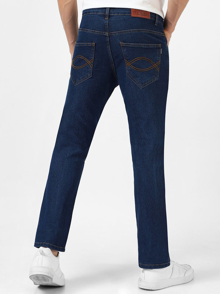Urbano Fashion Men Mid Rise Light Fade Stretchable Bootcut Jeans