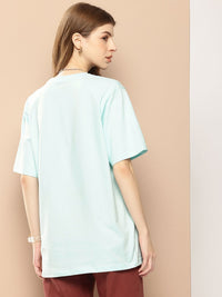 Difference of Opinion Printed Oversized Pure Cotton T-shirt