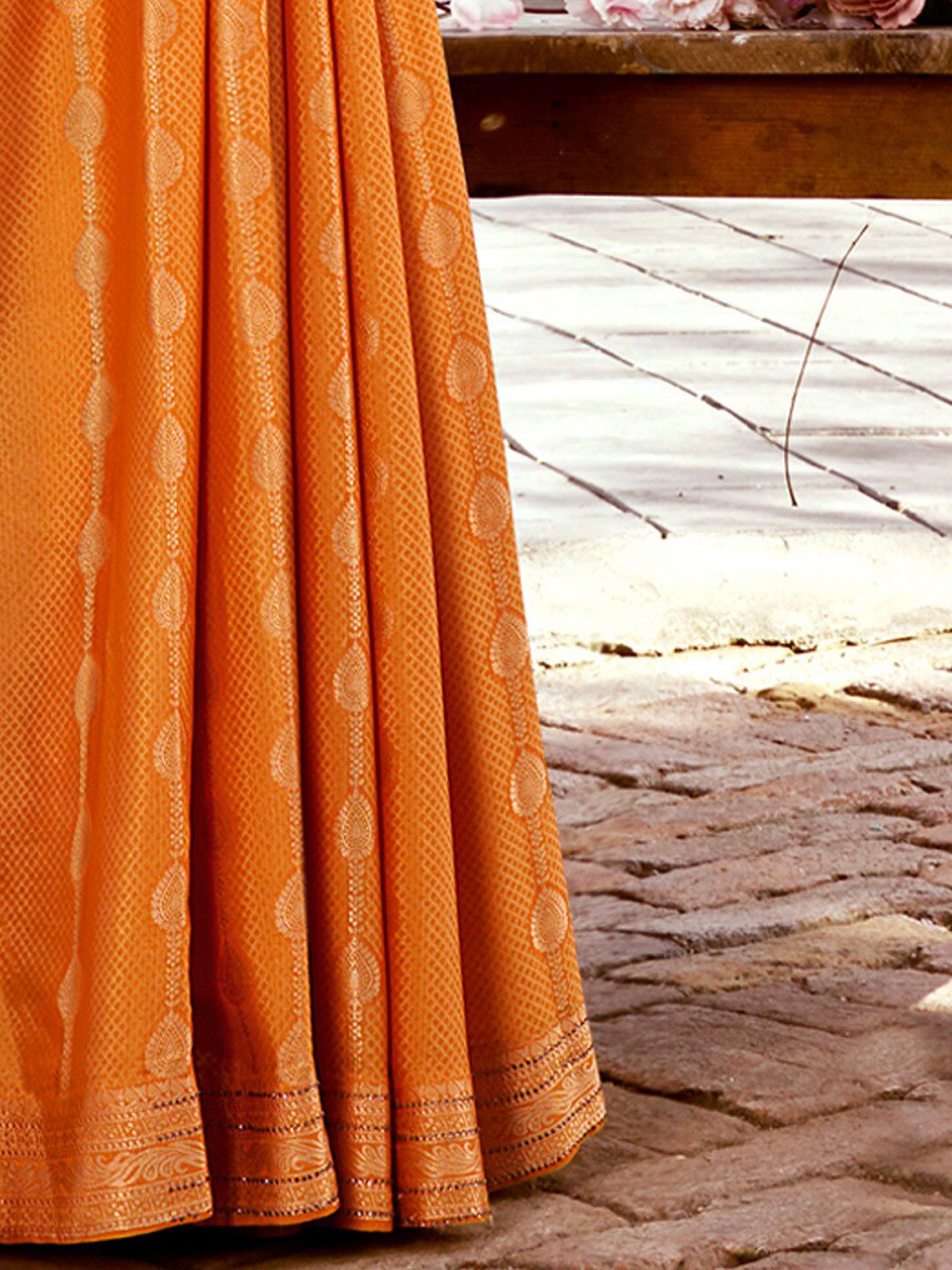Saree mall Woven Design Zari Silk Designer Banarasi Sarees