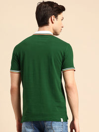 Being Human Polo Collar Pure Cotton T-shirt