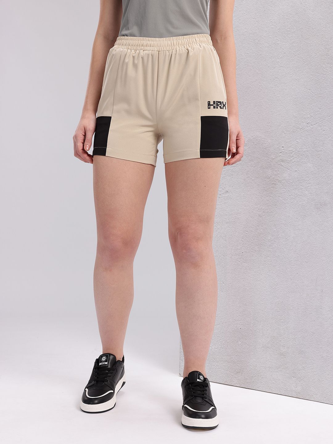 HRX by Hrithik Roshan Women Colourblocked Shorts
