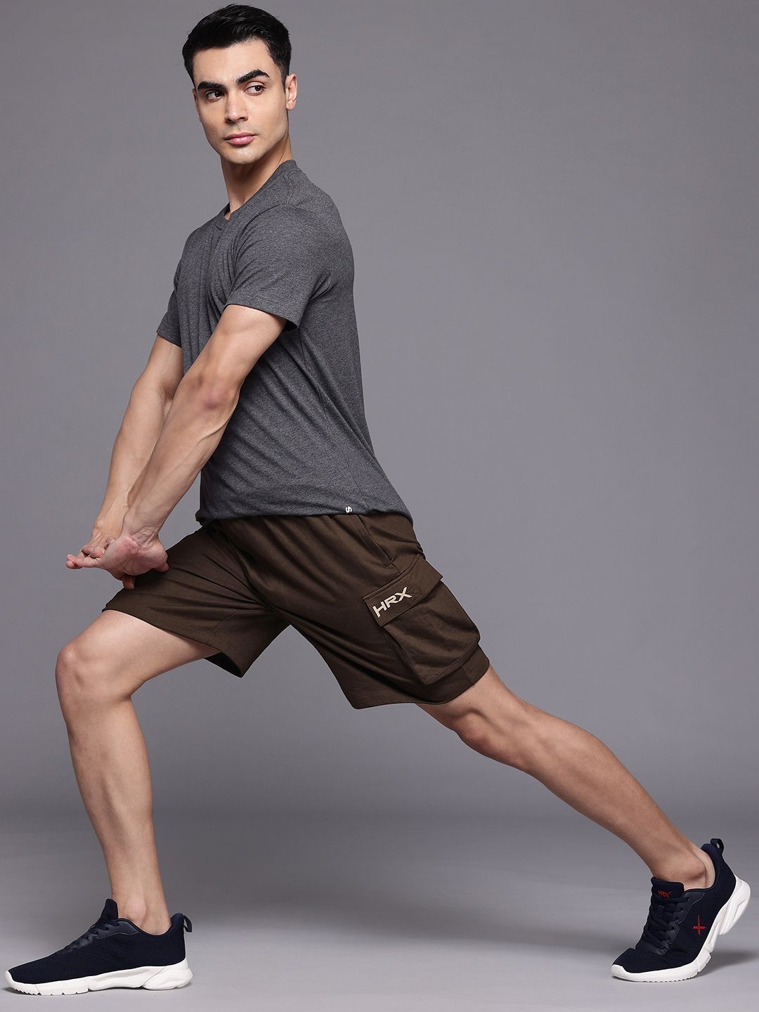 HRX by Hrithik Roshan Men Cargo Style Training Shorts