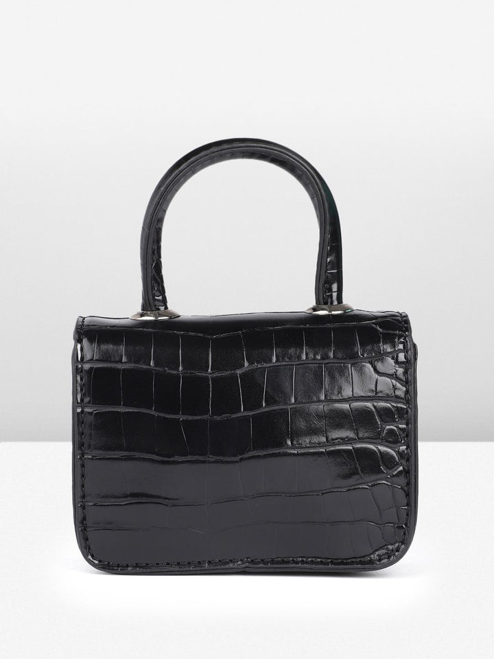 DressBerry Miniature Animal Textured Satchel