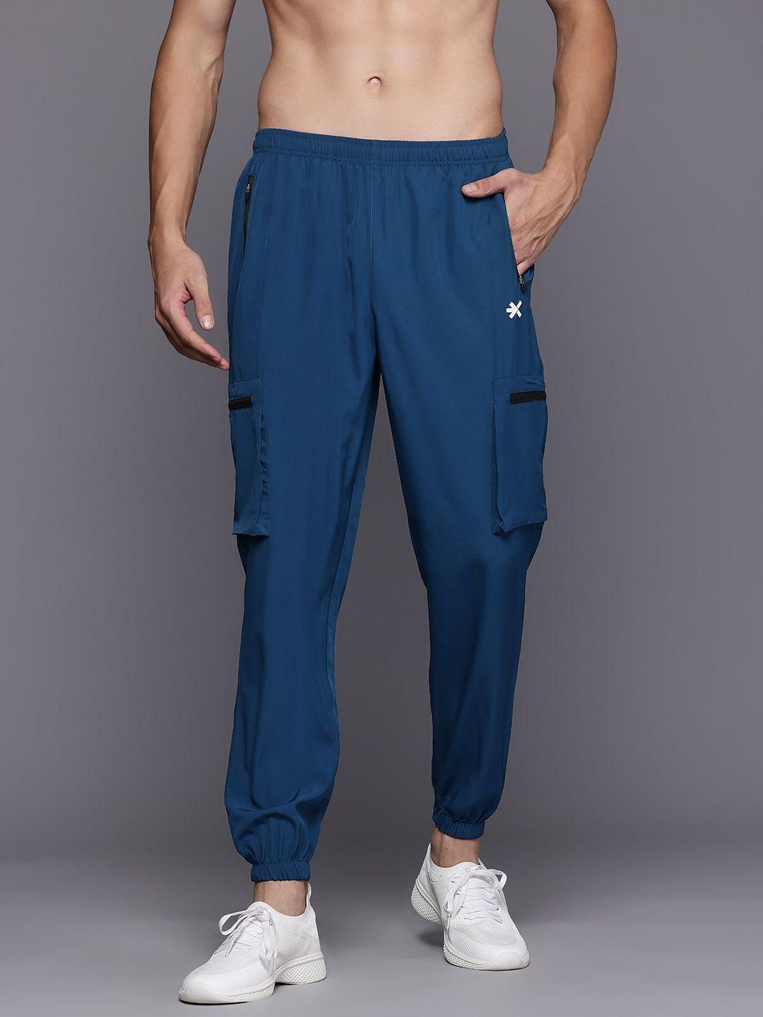 HRX by Hrithik Roshan Men Training Cargo-Style Joggers