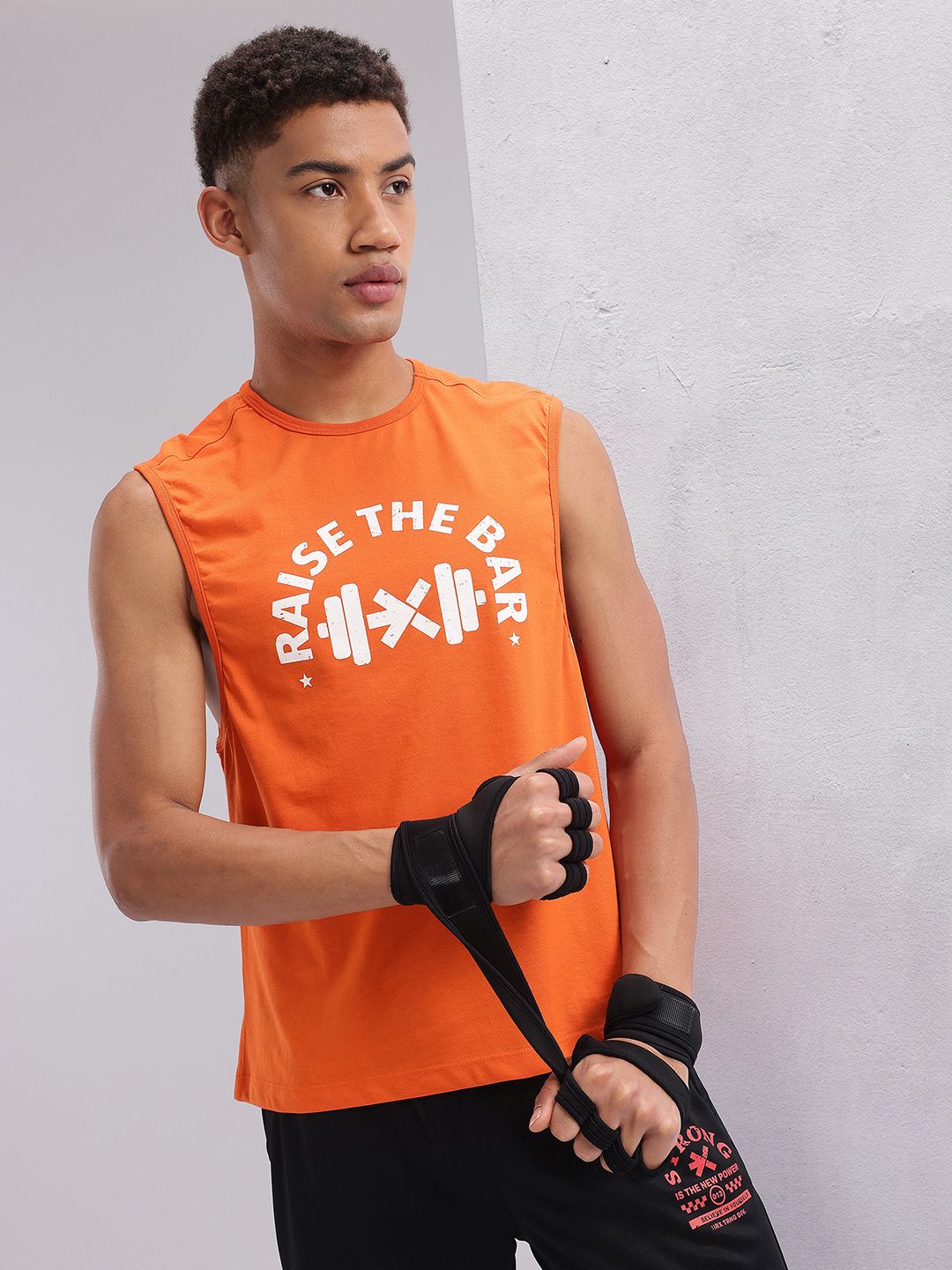 HRX by Hrithik Roshan Typography Printed Training T-shirt