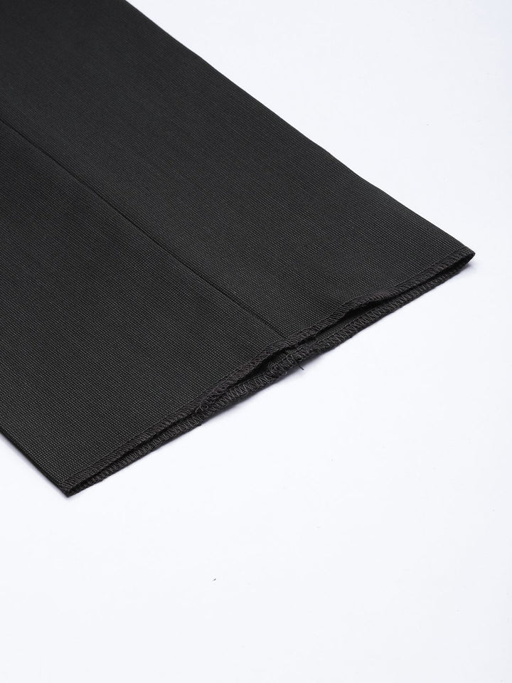 Raymond Men Textured Slim Fit Formal Trousers