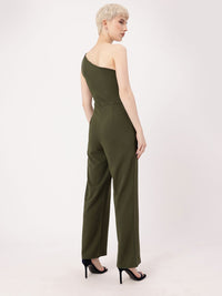 DressBerry Peek-A-Chic Asymmetry Basic Jumpsuit