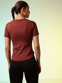 HRX by Hrithik Roshan Rapid Dry Active Goddess Logo Printed Training T-shirt