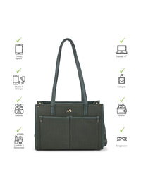 Metro Women Textured Structured Shoulder Bag