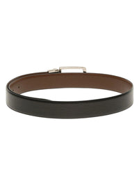 Teakwood Leathers Men Textured Leather Reversible Belt