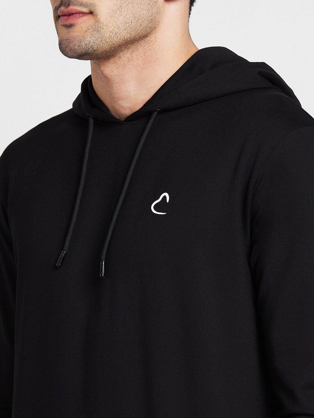 Being Human Hooded Cotton Pullover