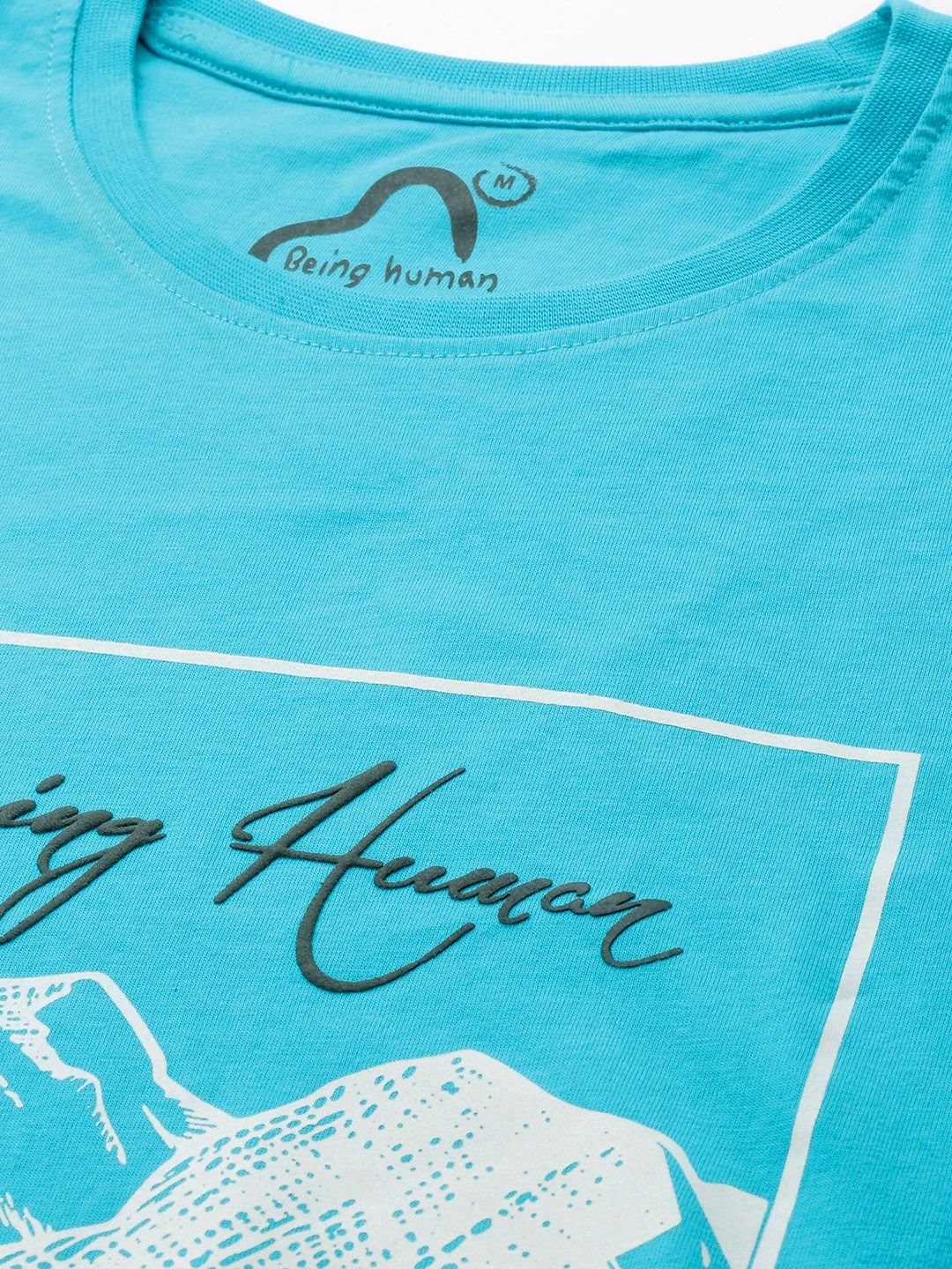 Being Human Printed Pure Cotton T-shirt