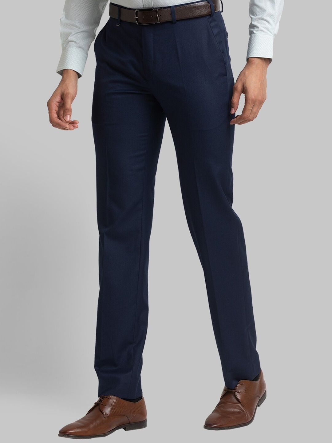 Raymond Men Mid-Rise Formal Trousers