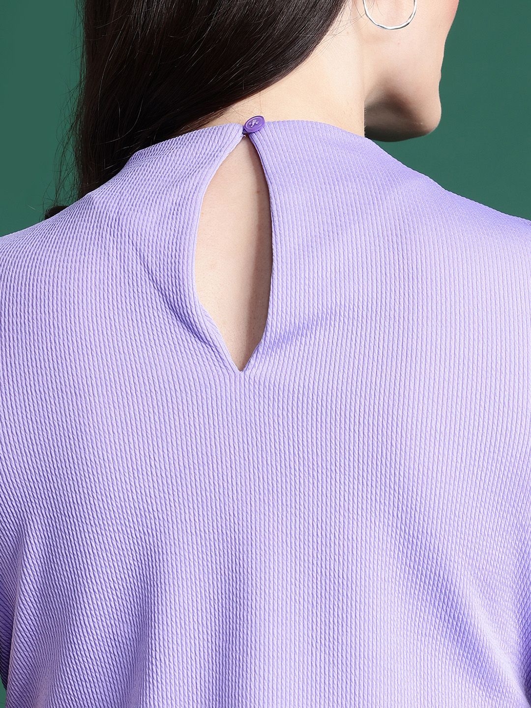 DressBerry Striped Textured Top