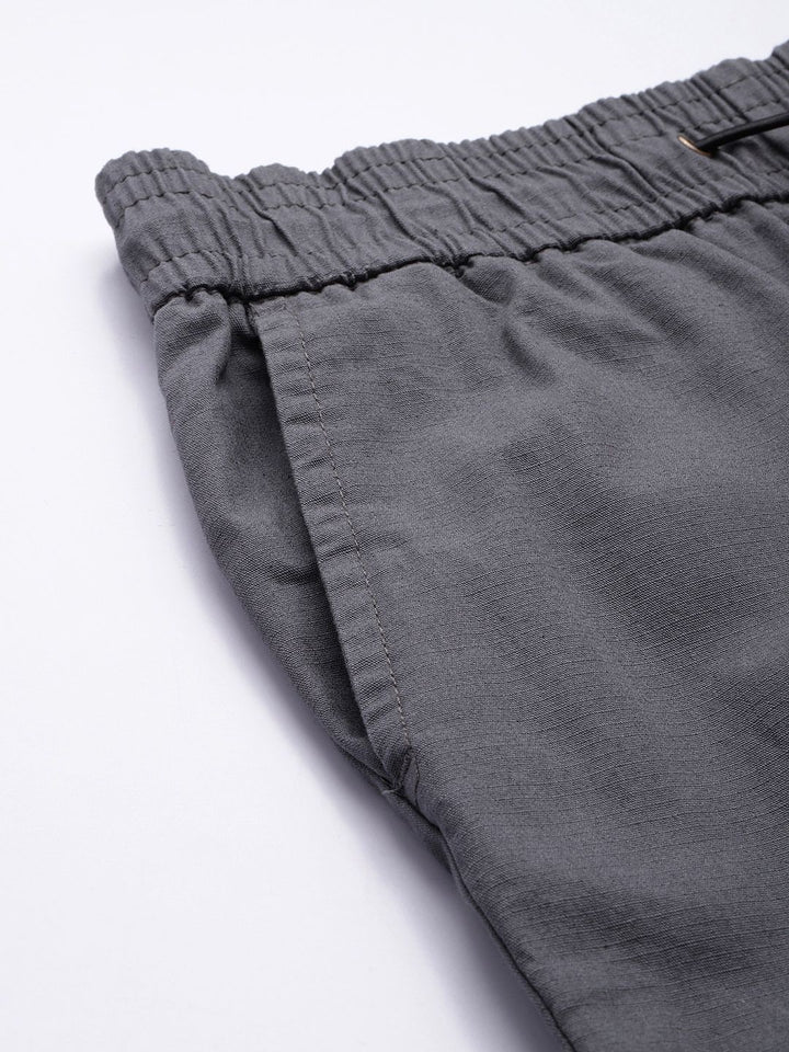 The Indian Garage Co Men Mid-Rise Slim Fit Joggers