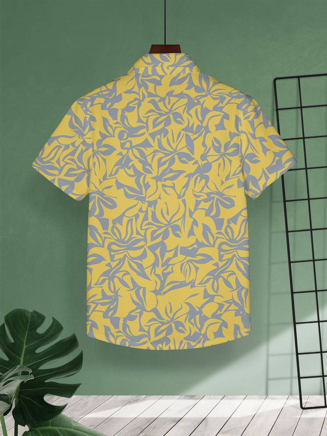 HELLCAT Boys Floral Opaque Printed Casual Shirt