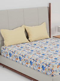 MYTRIDENT Unisex Blue Bedsheets