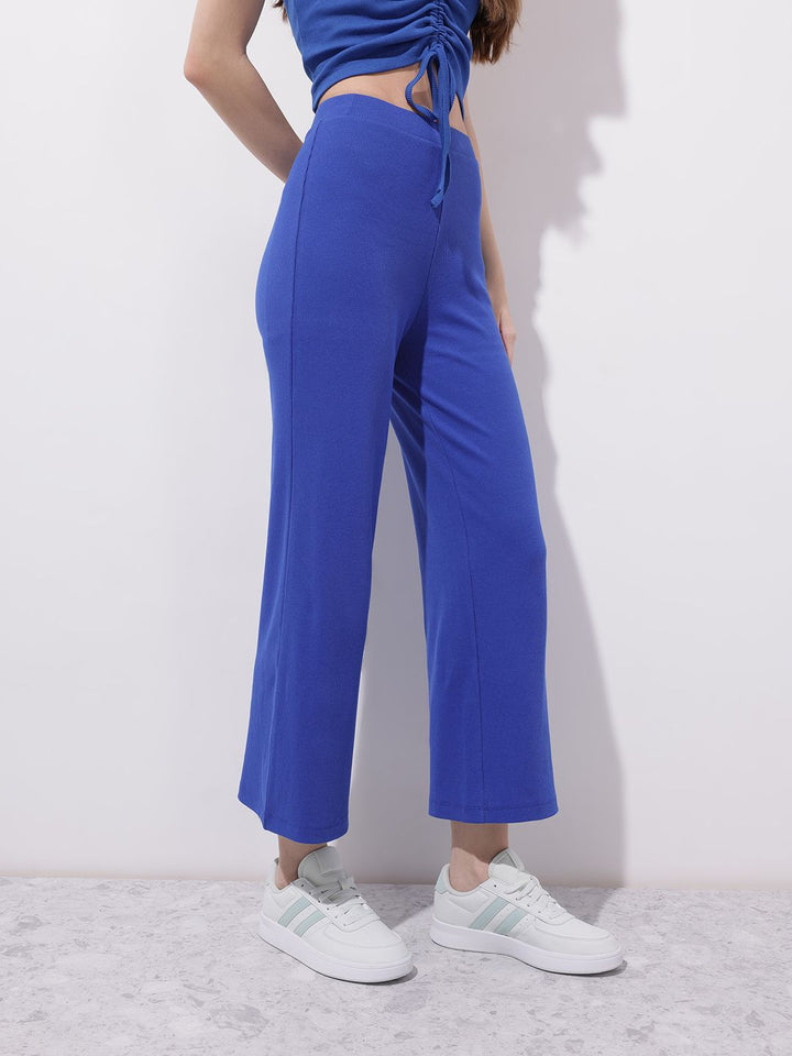 DressBerry Women Elevated Utility Wide Leg Trousers