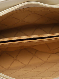 Lino Perros Off-White Quilted Handheld Bag