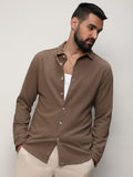 Campus Sutra Men Classic Opaque Casual Shirt