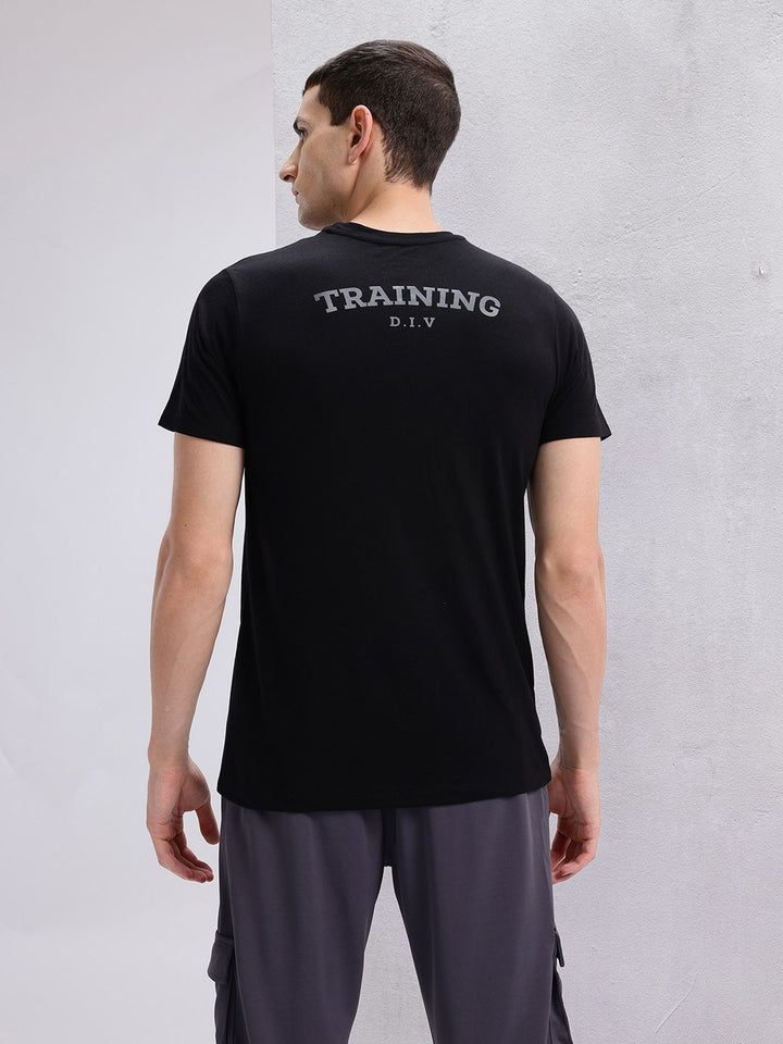 HRX by Hrithik Roshan Men Typography Printed Training T-shirt